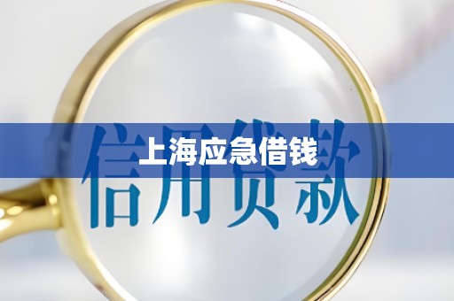 上海应急借钱